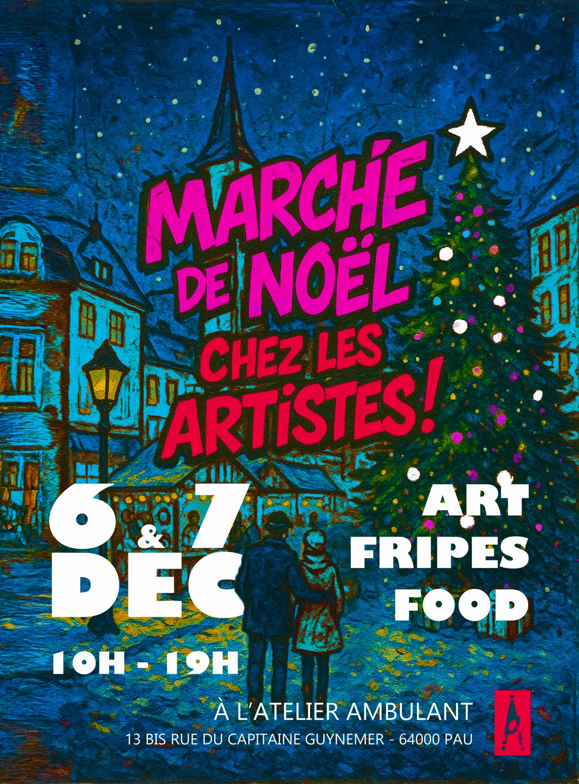 Marché de Noël ATELIER AMBULANT PAU